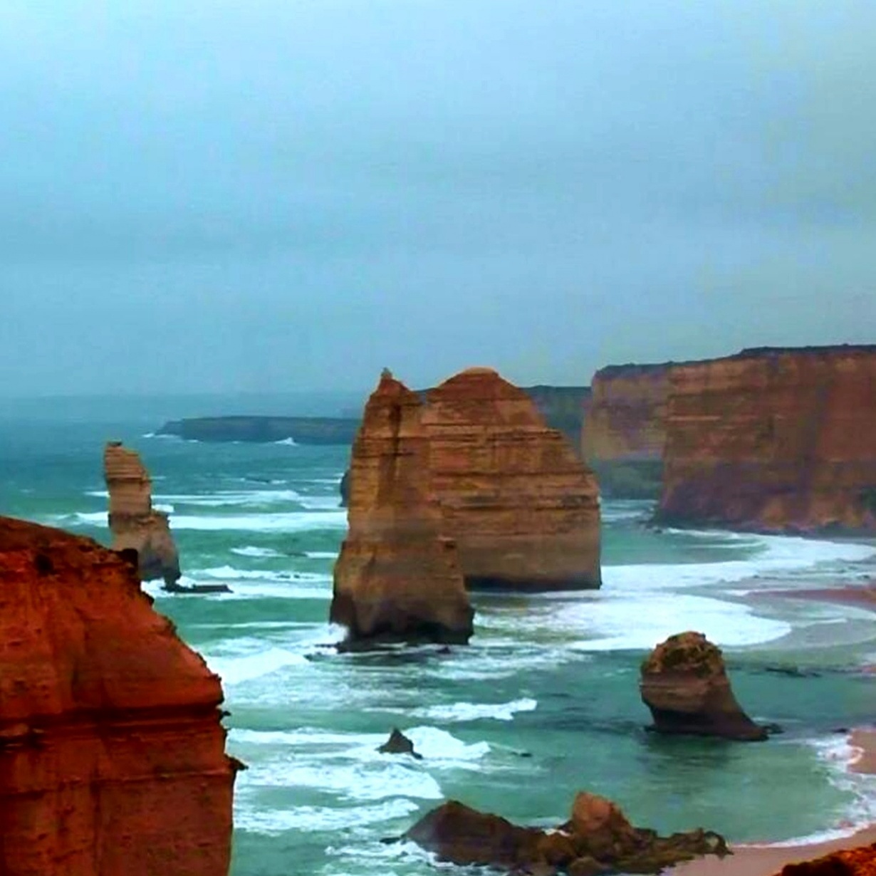 澳大利亚自然风光-十二门徒岩.mp4