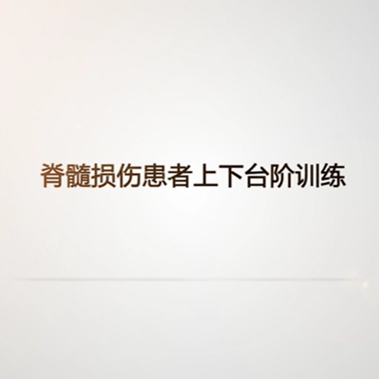 脊髓损伤患者上下台阶训练.mp4