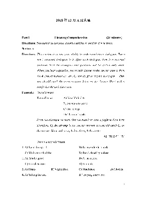 2018年12月A级真题和答案.pdf