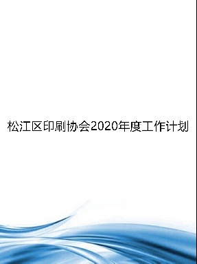松江区印刷协会2020年度工作计划.pdf